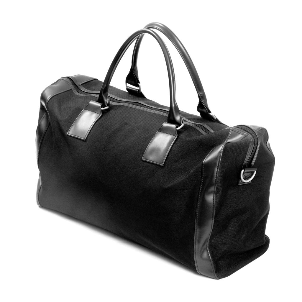 Classic Black Duffel Bag