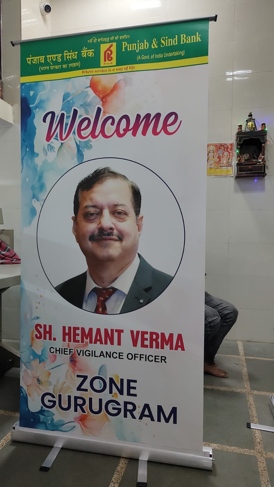Welcome Banner Standee